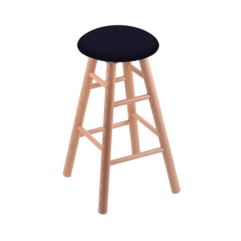 Swivel 36" Extra Tall Stool, Natural Oak, Canter Twilight