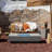 Rectangle Concrete Smokeless Fire Pit Table-86332006
