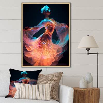 «Translucent Light Dancer I», reproduction sur toile