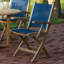 St. Tropez Outdoor Teak Dining Armchair-1434328912