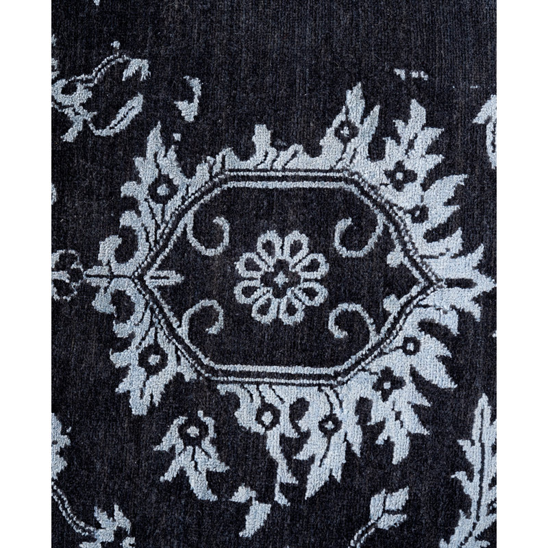 Overdyed One-of-a-Kind 9' 0" X 11' 9" Hand Knotted Area Rug