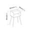 40cm W Solid Wood Bedside Table-305969245-305969238