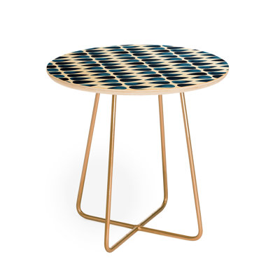 Solid Wood Top End Table