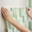 Papier peint aquarelle vert olive-116861569