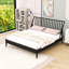 Lit plateforme Mid-Century moderne en bambou avec tête de lit-1804726734-1804726732