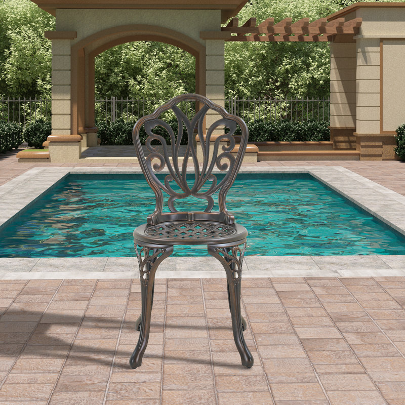 Chaise d'appoint Bartev, Bronze