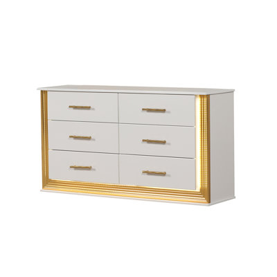 Gilta 63'' W 6 - Drawer Dresser
