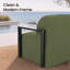 Canapé d'angle modulaire moderne en aluminium à structure ouverte, grand format, 4 pièces, avec coussins Sunbrella-1612048309
