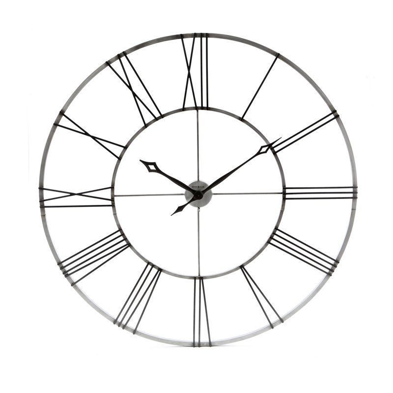 Stockton Metal Skeleton Wall Clock