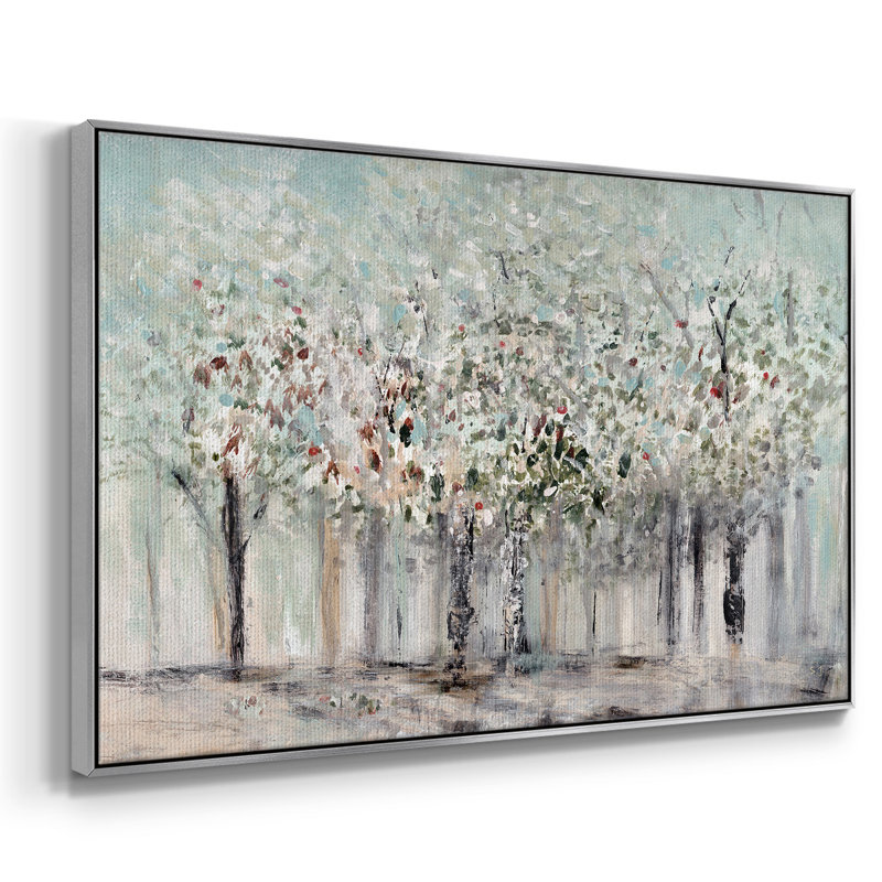 «Morning's Soft Light», reproduction sur toile encadrée, H 17 po x l 25 po x P 2 po, Argent