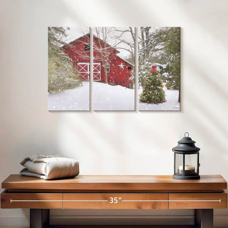 Lilie Secluded Holiday, 42" H x 65" W