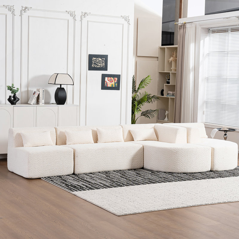 Canapé en polyester confortable pour une vie relaxante et élégante