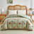 Down Alternative Bohemian Floral Patterned Comforter Set-113876924-114648011