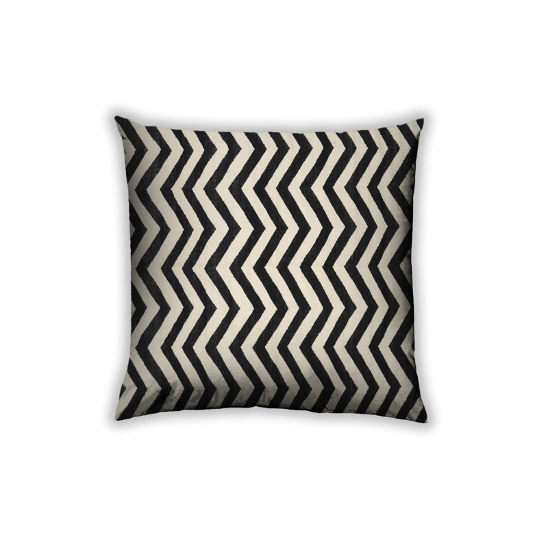 Abstract Throw Pillow, Microsuede