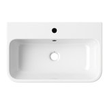 Britannia 22.75" x 15.25" Rectangular Wall Mount Basin with Single Hole Drill