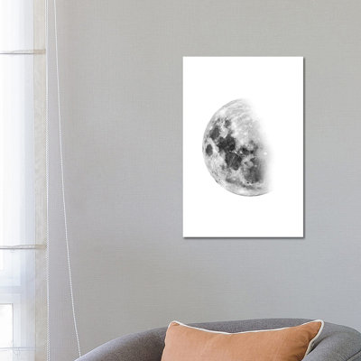 Moon Waning No. 1 by Brandon Wong - Wrapped Canvas Print