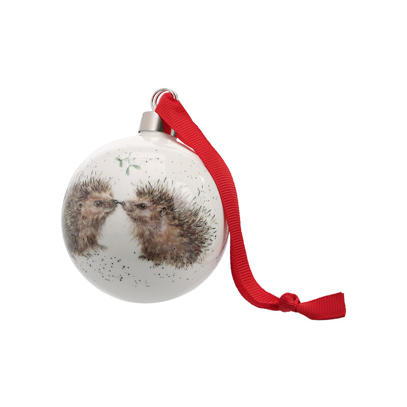 Classic Wrendale Designs, Hedgehugs Bauble
