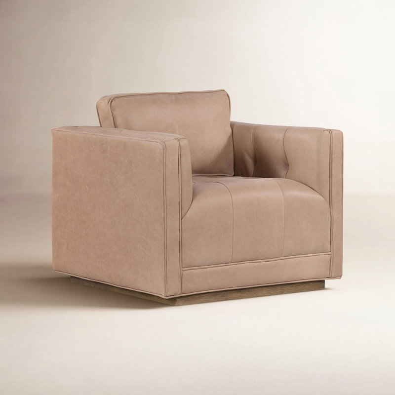 Kiera Swivel Chair, Palermo Nude