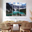 Lake Louise Landscape Wall Art, reproduction d'art sur toile-92829046