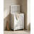 Large Bamboo Laundry Hamper With Lid And Removable Liner, 22.5 Gallon Capacity Clothes Basket With Handles For Home Organization