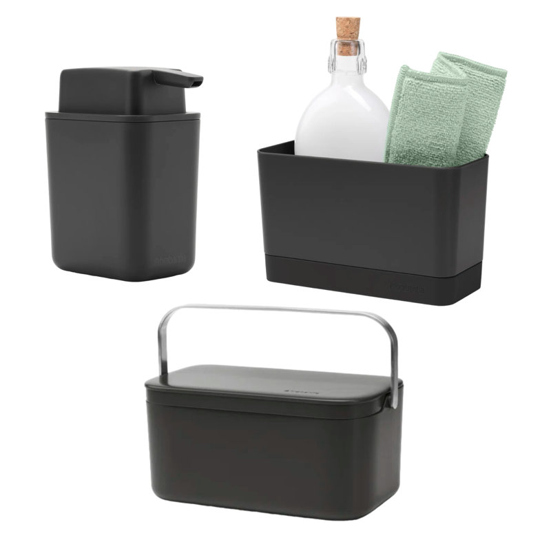 Ensemble d'accessoires de cuisine 3 pièces Brabantia SinkSide