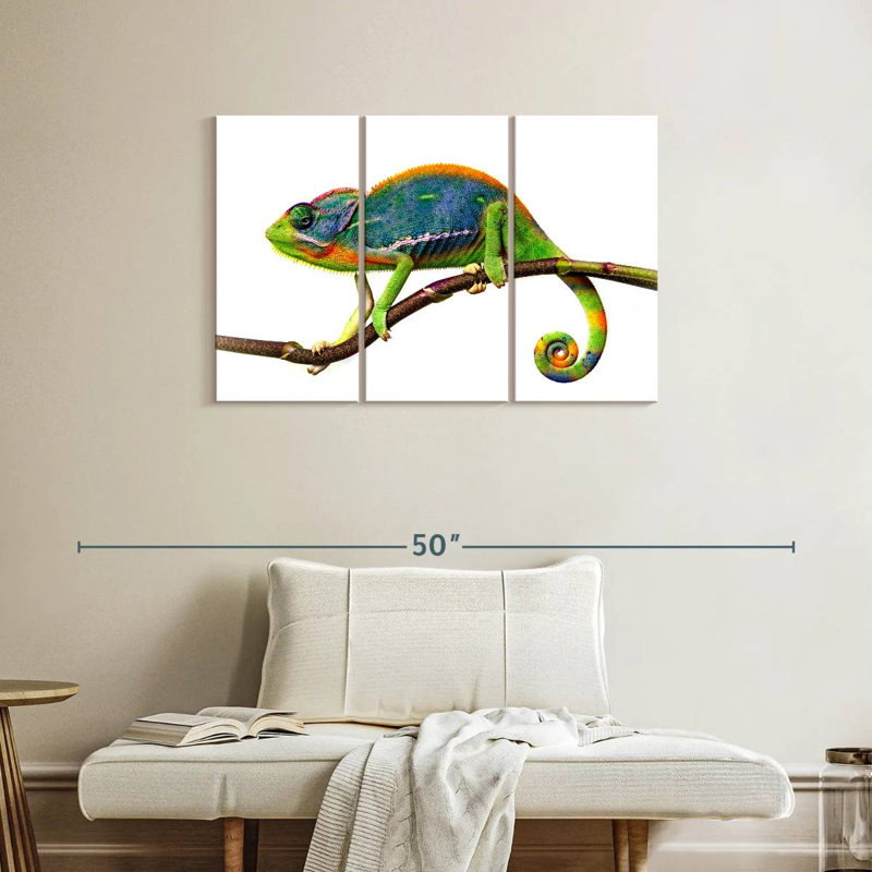 Brampt Still Chameleon, 24" H x 38" W