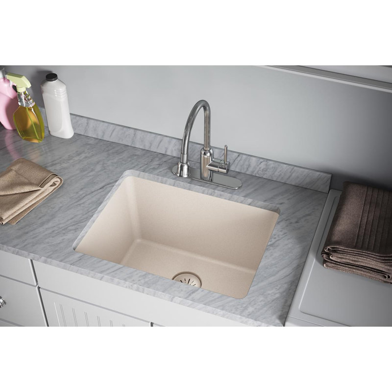 Perfect Removable Basket Strainer Kitchen Sink Drain, Putty