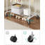 Gyan 100cm Rolling Clothing Rack