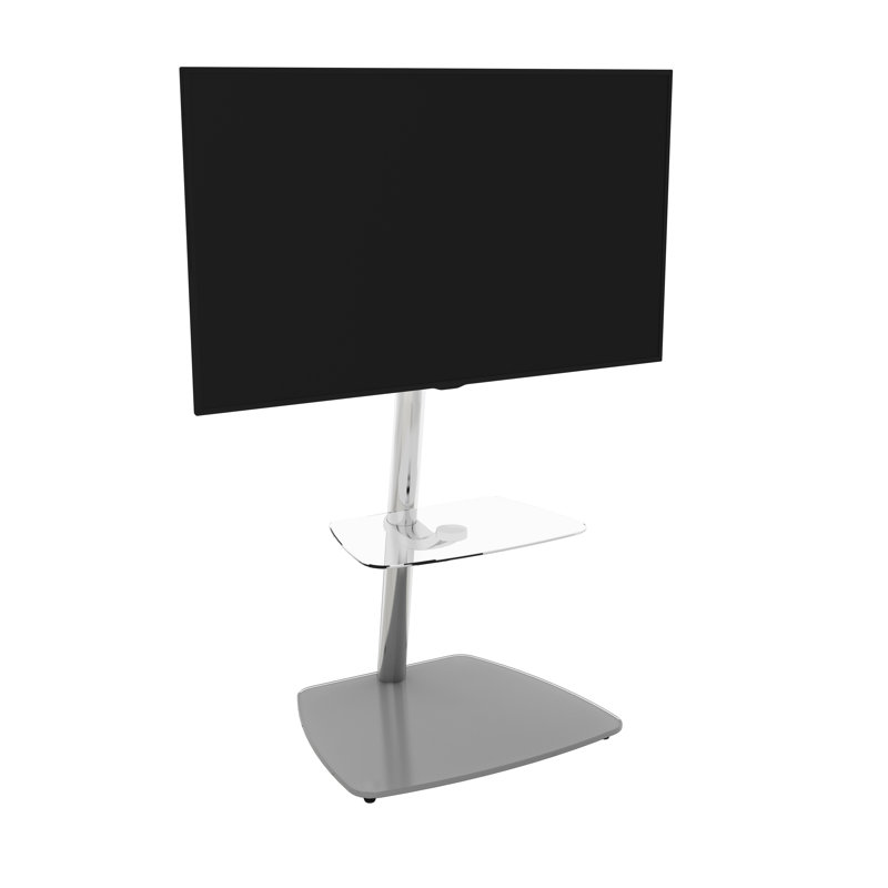 Unfinished TV Stand for TVs up to 55", Chrome