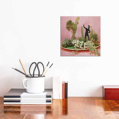 The Wonders Of Cactus Island by Cassia Beck - Wrapped Canvas Gallery-Wrapped Canvas Giclée