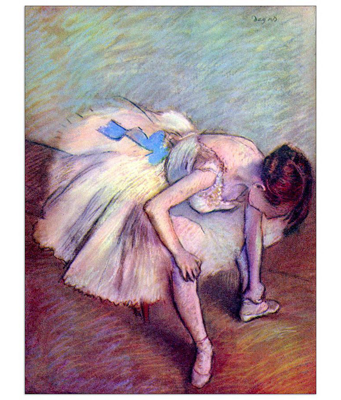 Edgar Degas - Wrapped Canvas Painting