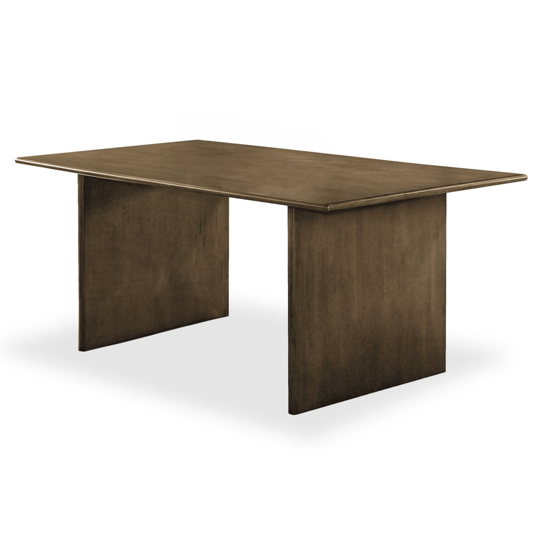 Chislett Solid Wood Dining Table Wade Logan®