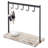 5 Hook Metal Key Jewelry Stand