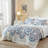  Lightweight Bohemian Floral Quilt Set 3 Piece -311225737
