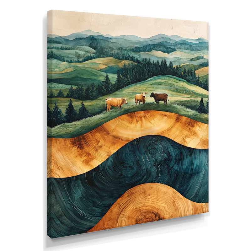 Gorav - Animals Canvas Art Print, Wrapped Canvas, Does Not Apply, 20" H x 12" W