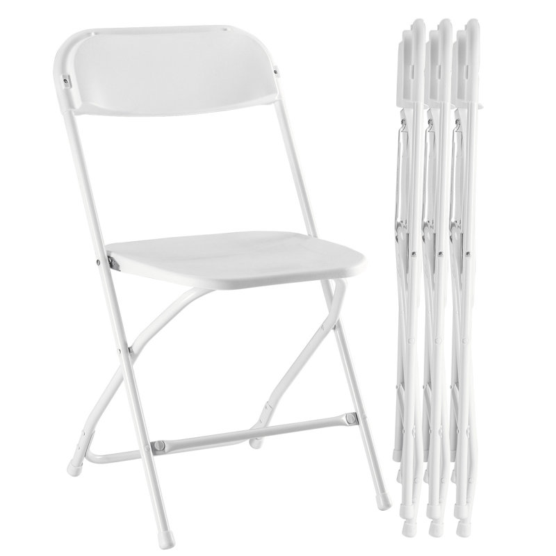 Chaise pliante, Blanc