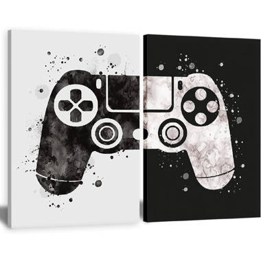 Trinx Rage-Quit Definition Gulag Definition Gamer Definition On Canvas 3  Pieces Textual Art