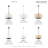 Litzy 4 - Light Dimmable Drum Chandelier