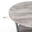 Table de bout haute Jalane avec 2 ports USB, 2 prises de courant et 3 tablettes de rangement à 3 niveaux-46063614