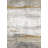 Modern Abstract Gray/White/Gold Machine Washable Area Rug-1890005773