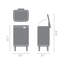 Poubelle «Bo» de 1,8 gallon (7 litres)-124236781-124236778