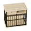 Meubles pour cage de chien, meubles pour grande cage avec plateau pour chiens de taille moyenne, chenil en bois-1887724047