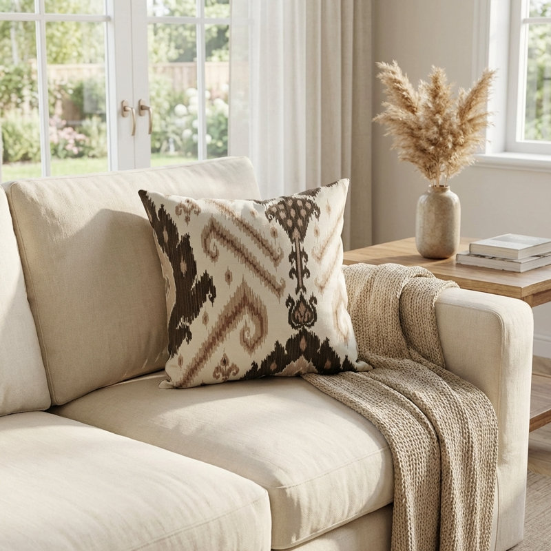 Amare Dream Square Indoor/Outdoor Pillow Cover & Insert, Square 16"