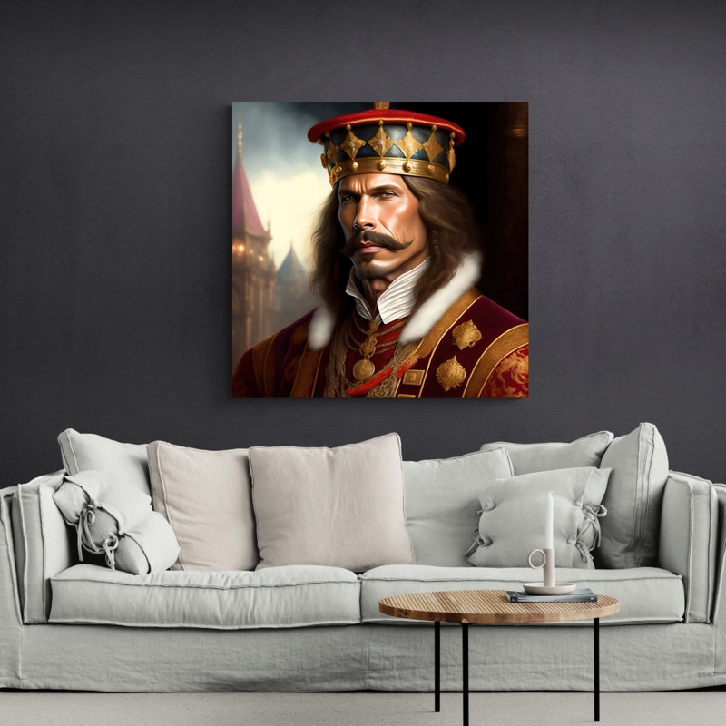 Rock Rock Steven Tyler par Stephen Chambers - Photographie sur toile tendue, H 15 po x l 15 po x P 1,5 po