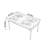Adysson Solid Wood Base Dining Table-458539151