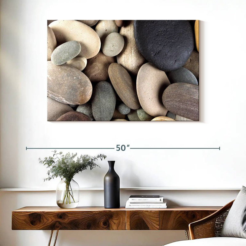 Kerrick Brown Pebbles, 26" H x 39" W