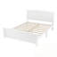 Grand lit plateforme avec lattes de soutien et structure solide-908468807