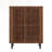 33.46" Wooden  6-Tier Shoe Cabinet with Louvered Doors-1854245039