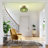 Keiari Glass Semi Flush Mount-1857770586
