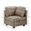 Ensemble de canapé confortable de style Mid-Century moderne avec rangement et fonctions réglables pour les petits espaces